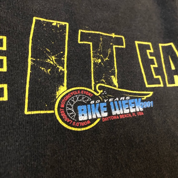 Vintage Daytona Bike Week T-Shirt - Picture 4 of 4